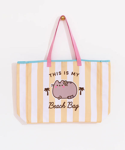Pusheen Oversized Beach Tote Bag