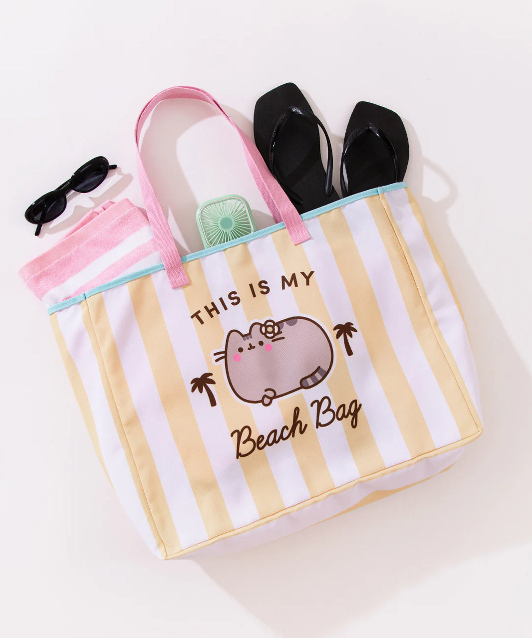 Pusheen Oversized Beach Tote Bag